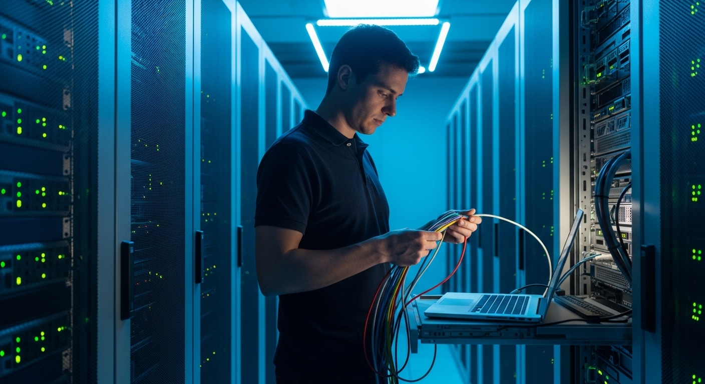 Imagem de destaque do curso Redes de Computadores