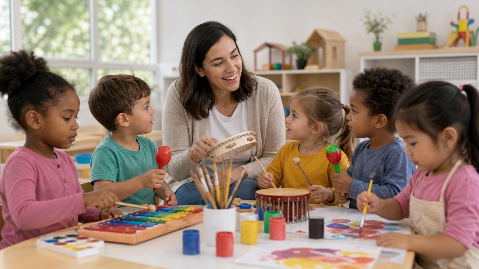 Imagem de destaque do curso EDUCAÇÃO INFANTIL: ARTE E MÚSICA